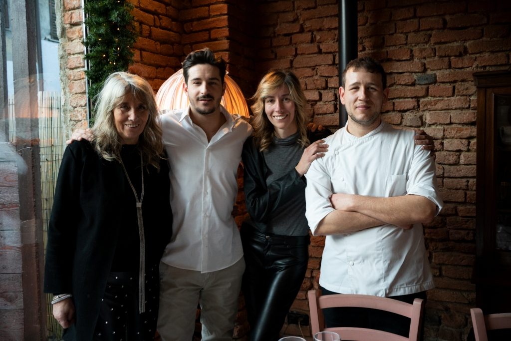 Patrizia Meazza, Alessia e Francesco Angelillo e Simone Zanon