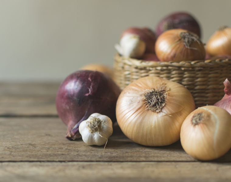 come conservare l'aglio e la cipolla