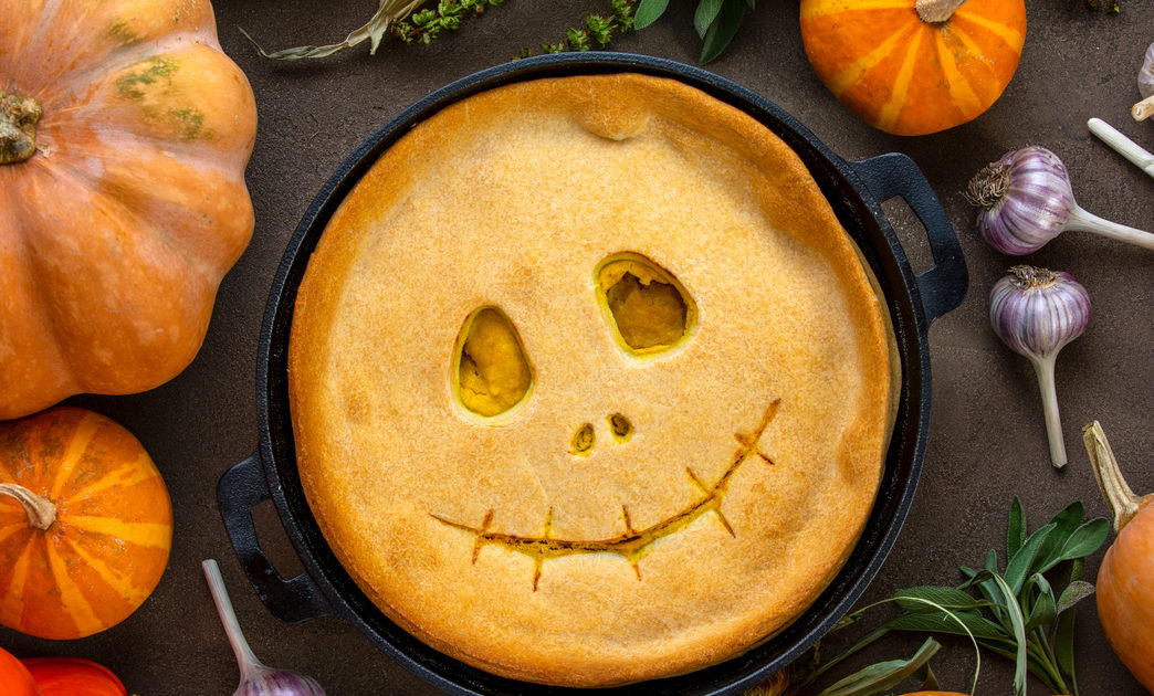 Menu di Halloween vegano 4 ricette facili www.fruitgourmet.it