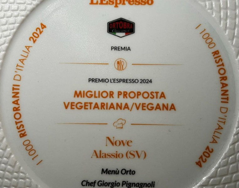 Premiazione Guida L'Espresso 2024 Proposta Veg