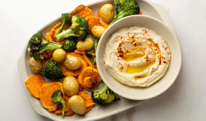 Piatto gourmet vegano in occasione del World Vegan Day 2024