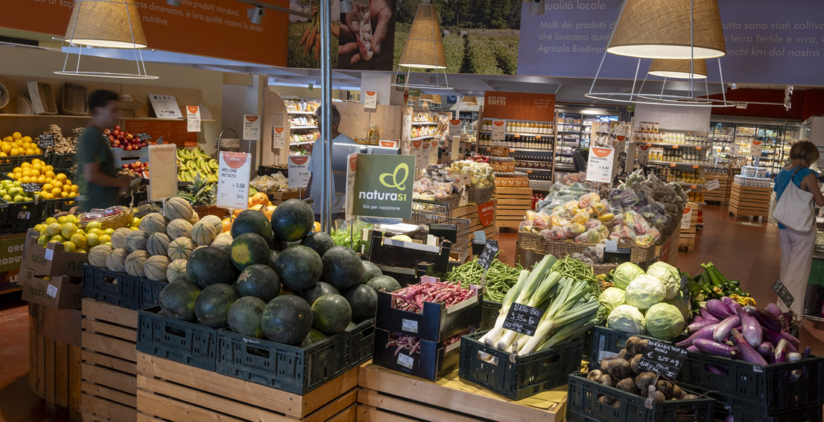 reparto frutta e verdura NaturaSì