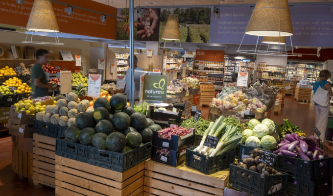 reparto frutta e verdura NaturaSì